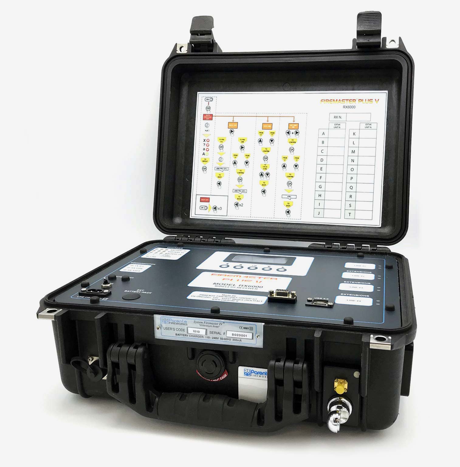 Firemaster Plus V - professional radio controlled firing systems